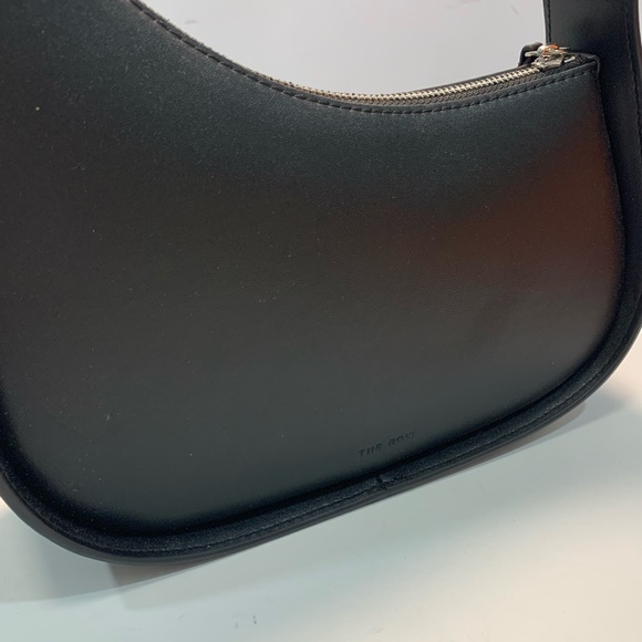 The Row Black Shoulder Bag with Curved Silhouette - Picture 3 of 7